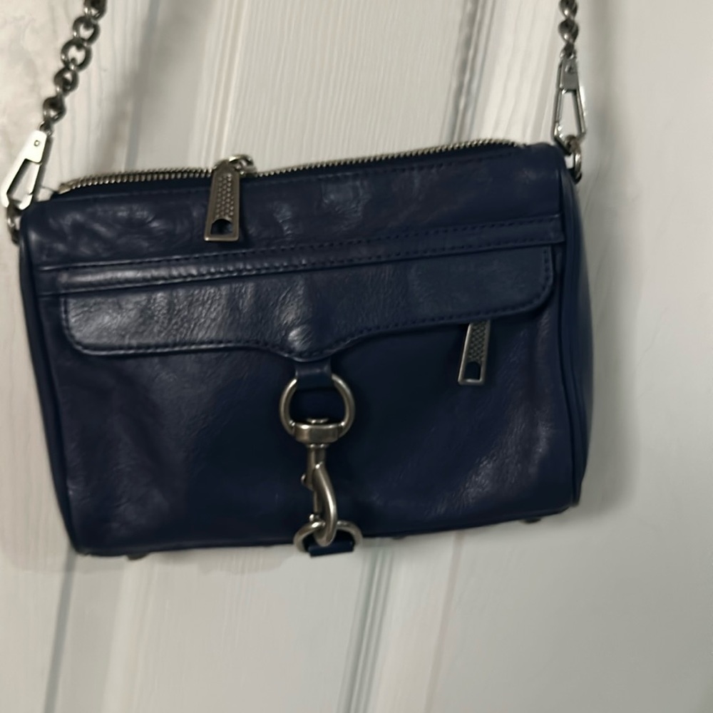 Navy Rebecca Mini Mac purse in great condition